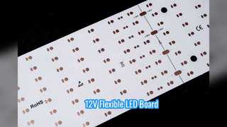 Scheda LED FPC flessibile Illuminazione ad alte prestazioni 12V