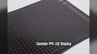 Progettazione PCB personalizzata con display LED FPC