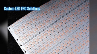 Striscia LED 24V 2835 con prestazioni stabili 40R | Scheda FPCB LED a doppia faccia 120D da 8 mm