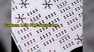 Scheda FPC flessibile Corn Light - Tipo ultrasottile placcato in rame poliimmide di vendita calda