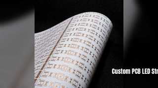Design personalizzato di strisce LED PCB flessibili