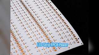 Striscia LED flessibile PCB 12V Pellicola bianca FPCB