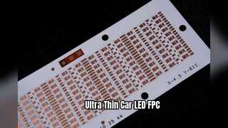 Striscia LED FPC ultra sottile per auto
