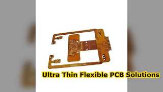 Progettazione e produzione di PCB flessibili ultrasottili personalizzati
