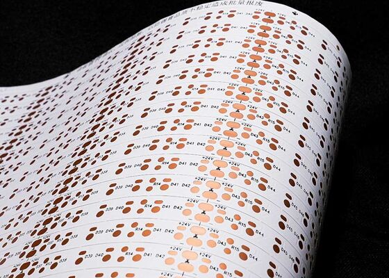 comprare Scheda Flessibile a Circuito Stampato (FPCB) Bianca a Doppio Lato 24V per Strisce LED Personalizzate online manufacture