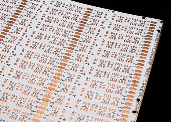 comprare Produzione di PCB SMT di precisione e flessibili per applicazioni avanzate di illuminazione a LED Scheda a circuito flessibile FPCB 5050 a doppia faccia con 30 LED Luce Film bianco online manufacture