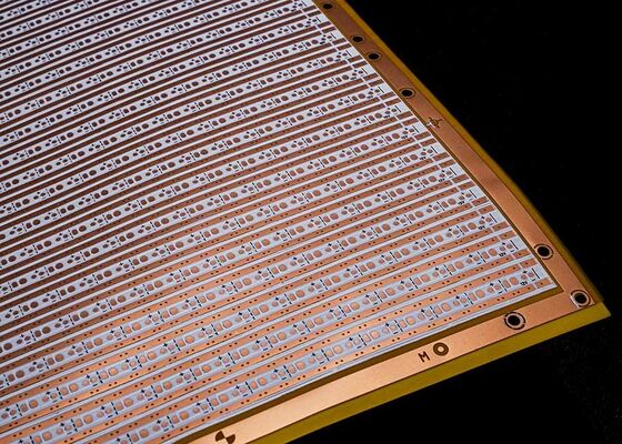 comprare Dischi di circuito a strisce a doppio strato a 12 V a LED flessibili con antiossidante OSP per applicazioni FPCB di alta qualità online manufacture