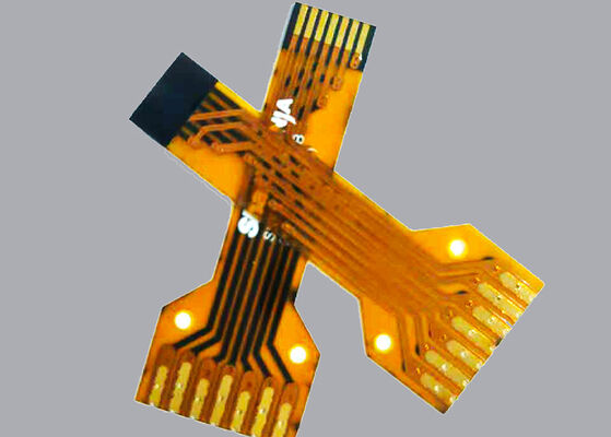 comprare Tavola di circuito flessibile a doppio strato FPC con spessore di 0,13 mm per connessioni elettroniche robot personalizzabili online manufacture