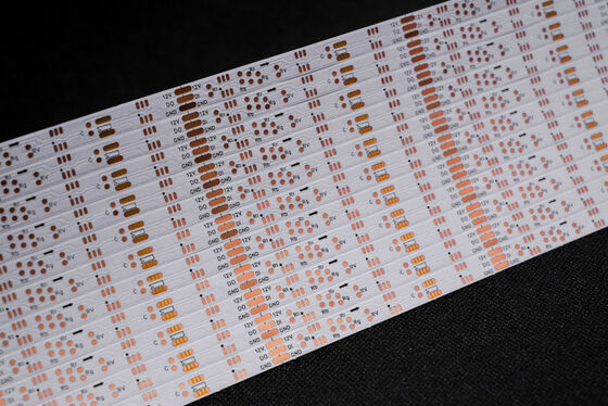 comprare Soluzione LED Strip Completa: Da FPC Personalizzato ad Assemblaggio SMT | Diretto dalla Fabbrica - Scheda RGB Magic Color 5050 - 60 LED/M - 10*503 - 12V biadesivo per striscia LED FPC online manufacture