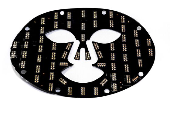 comprare Tavola PCB a doppio strato personalizzabile per maschere di bellezza a LED con livello di protezione antincendio V0 per una cura ottimale della pelle online manufacture