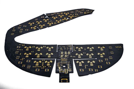comprare Circuito stampato flessibile FPC per apparecchiature mediche con spessore personalizzabile, colori della maschera di saldatura e design a doppia faccia online manufacture