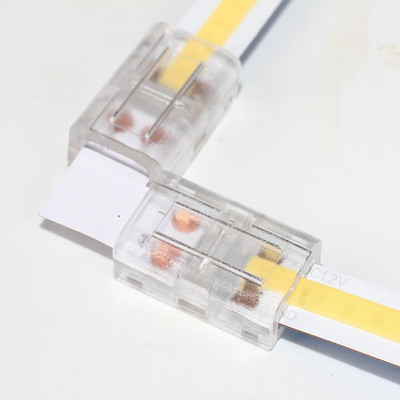 comprare COB LED Strip Connector impermeabile IP67 Quick Plug & Play 24V/12V Compatibile accessori di illuminazione all'ingrosso online manufacture