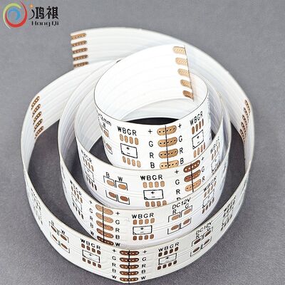 L'ultimo partner di strisce a LED: FPC certificato UL, SMT e servizi di assemblaggio completo RGBW 4 in 1 COB Chip su FPC Flessibile LED Strip Circuit Board Fonte personalizzata