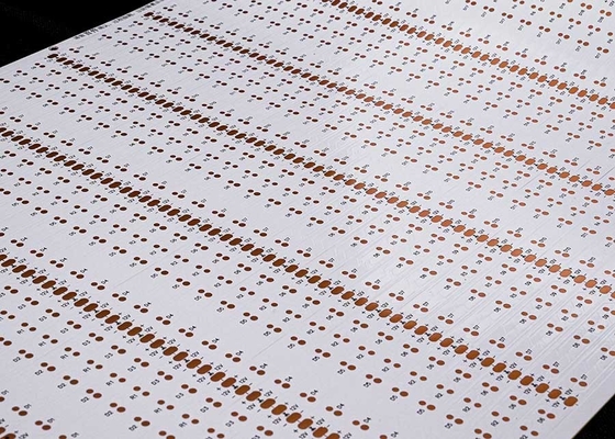 2835 Tavola a circuito stampato elettronico flessibile a LED con pellicola bianca 12V FPCB