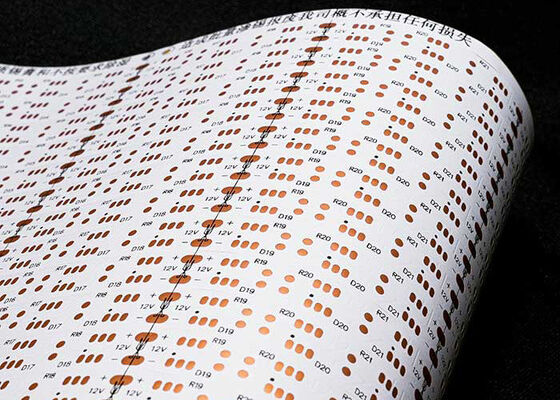 Circuito stampato flessibile a LED a doppia faccia da 12V con antiossidante OSP per applicazioni LED