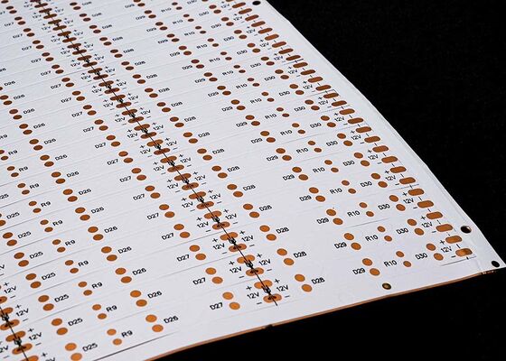 Disegno a doppio strato 12V FPCB Flexible Printed Circuit Board con livello di protezione antincendio V0 per strisce LED