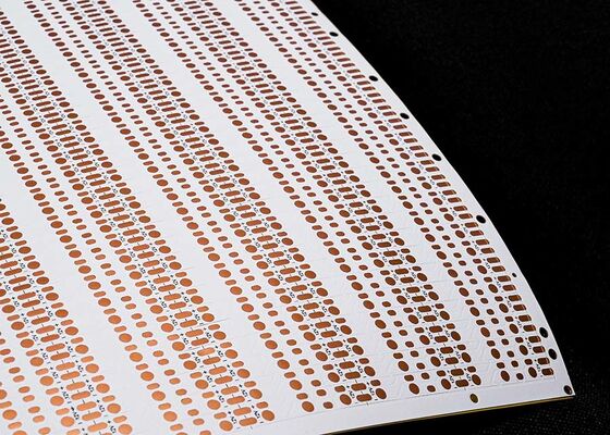 Circuiti stampati flessibili personalizzati per LED 2835 con FPCB a doppia faccia da 60 battiti di luce