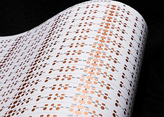 2835 Tavola a circuito flessibile a strisce a LED con tavola a doppio lato FPCB a pellicola bianca