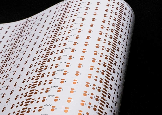 Chip personalizzato su FPC LED Strip Flexible Circuit Board per illuminazione a led 12V 24V FPCB