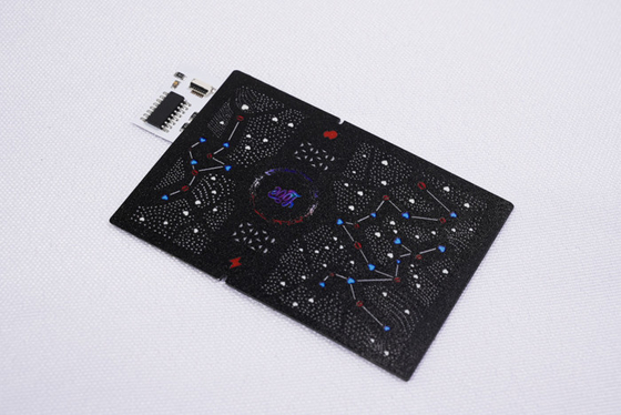 LED per schermo morbido elettronico mostra la grafica FPCB Precision Double Sided Electronic Printed Circuit Board Assembly