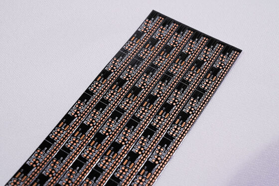 Tavola di circuito flessibile a doppio strato a LED con livello di protezione antincendio V0 e spessore personalizzabile per illuminazione a strisce a LED