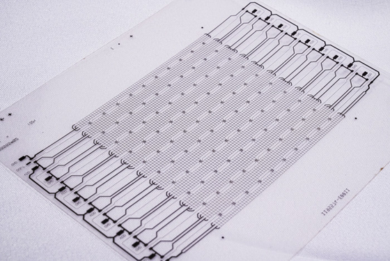 Display LED a doppio strato trasparente PCB flessibile