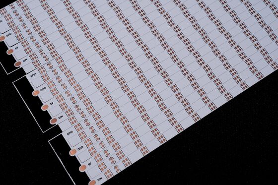 PCB flessibile a doppio strato a LED con livello di protezione antincendio V0 e FPC personalizzabile per illuminazione a LED