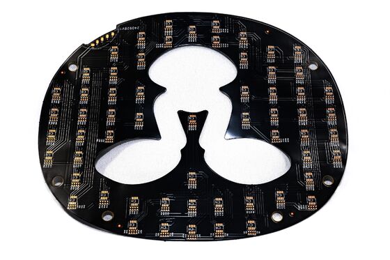 Tavola PCB personalizzabile a doppio strato LED con maschera da bellezza a livello di protezione antincendio V0 per il ringiovanimento della pelle