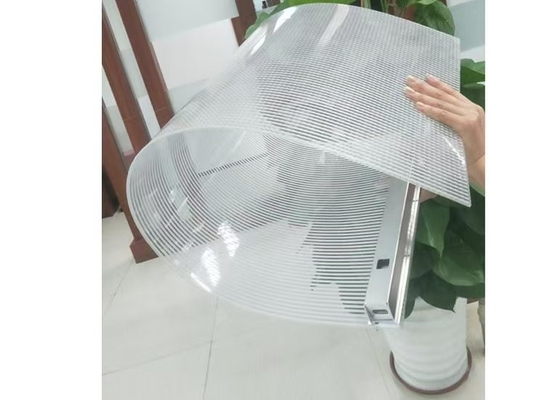 Display LED trasparente flessibile e personalizzabile 1600+ Nits Luminosità, IP65 impermeabile