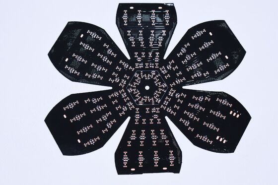 Circuito stampato flessibile a LED per cappuccio, circuito stampato flessibile medicale con schede a singolo strato e a doppia faccia   OEM