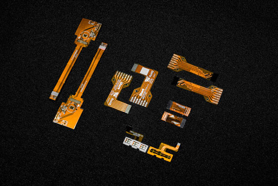 Equipaggiamento medico FPC Flexible Circuit Board a doppio strato e doppio rivestimento laterale per applicazioni mediche